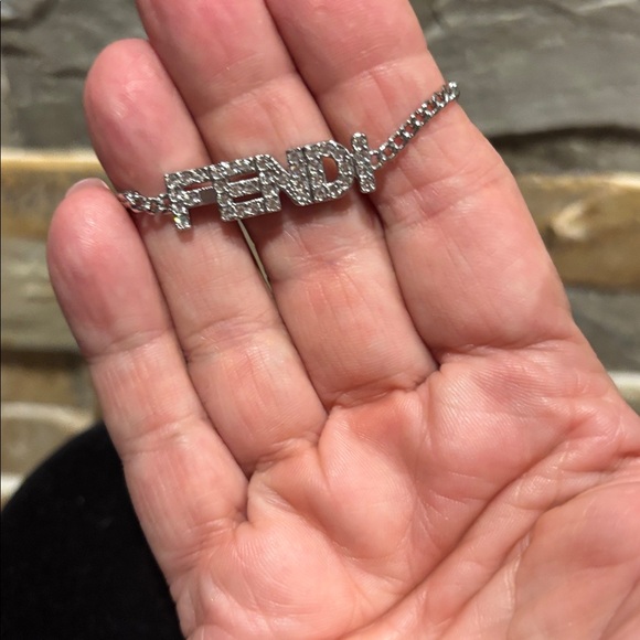 Fendi Silver Chain Bracelet - Picture 2 of 5